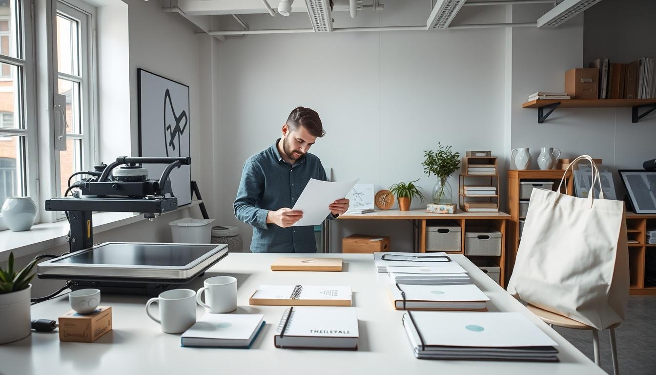 A clear way to order custom print items